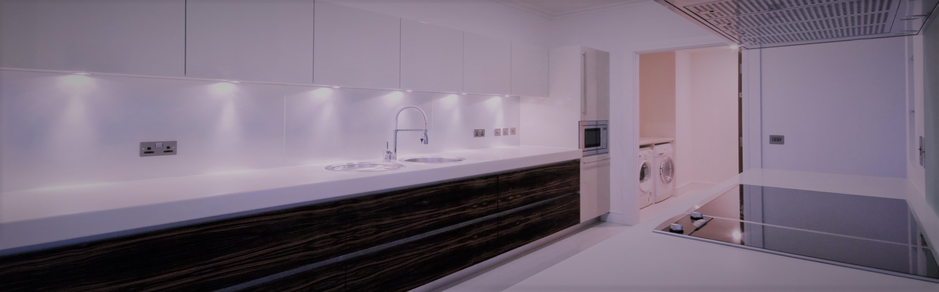 Slider, Glass Splashbacks Installed in Hampton Hill | Kitchen & Bathroom Styles